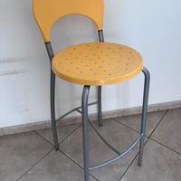 Sgabello con schienale