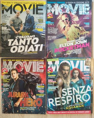 Lotto 4 Riviste Best Movie 2018-2019 