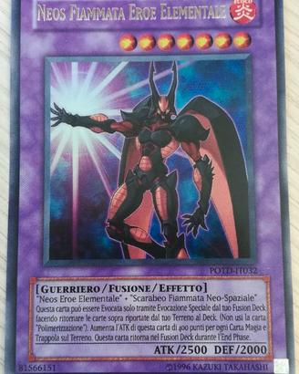 Neos Fiammata Eroe Elementale POTD-IT032 Yu-Gi-Oh!