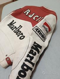 giubbotto da moto Marlboro 
