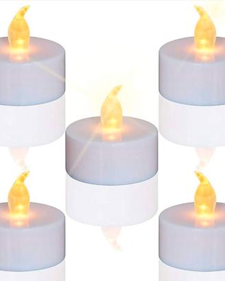 TEECOO Luci del tè, candele del LED lampeggianti c
