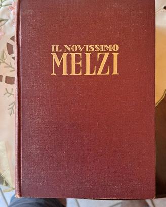 Dizionario d'epoca "Il Novissimo Melzi" - Vallardi