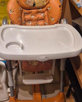 Seggiolone + altri pezzi vendibili singolarmente