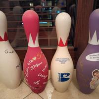 Birilli in legno massello Bowling