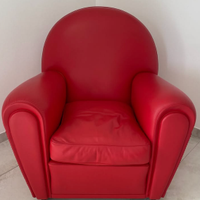 POLTRONA FRAU VANITY FAIR ROSSA ORIGINALE