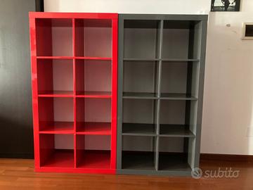 Lotto di 2 Librerie Ikea KALLAX cm 77x147
