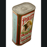 scatola latta fusto di olio termini imerese antica