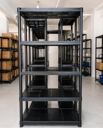 Scaffale componibile plastica dura