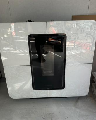 Stufa pellet Thermorossi slimquadro 9 critallo