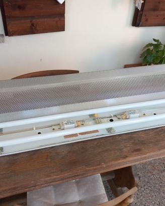 Plafoniere complete di tubi neon 2x36W funzionanti
