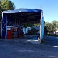 Capannone telato tutto in alluminio