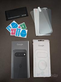 Google Pixel 11 +PixelSnap trasparente e pellicole