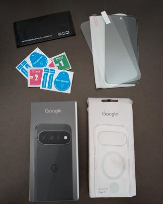 Google Pixel 11 +PixelSnap trasparente e pellicole