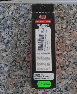 Redfield scope ring mounts