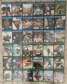 PS4 Xbox One giochi nuovi mai aperti