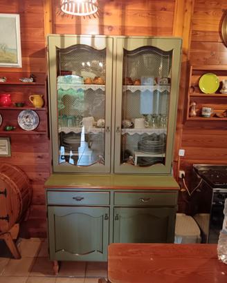 Credenza con vetrina Snaidero modello Old America