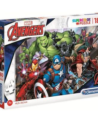 Marvel Avengers Puzzle 180 Supercolor 