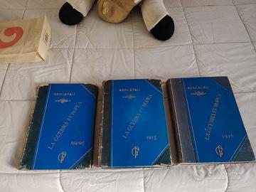 3 volumi Mercatali "la guerra europea"