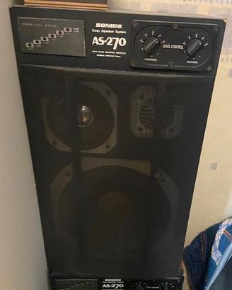 casse Sonic AS-270 (sistema “party / disco)