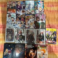 Lotto di 31 manga misti