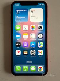 Iphone xr rosso 64gb con  14 mesi di garanzia