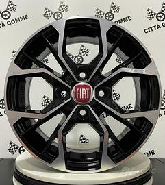 4 CERCHI IN LEGA FIAT PANDA PUNTO 500 BRAVO DA 15