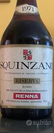 Vino Squinzano Riserva Rosso. RENNA. 1971