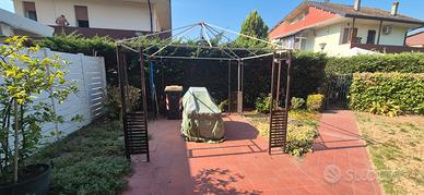 Gazebo Ikea 3x3 solo telaio.