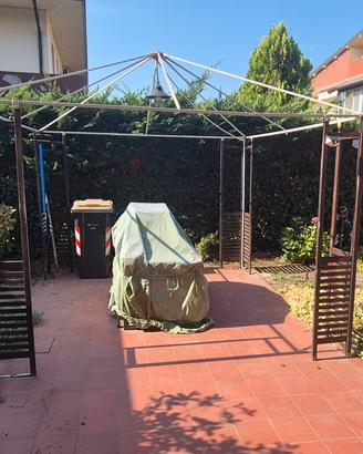 Gazebo Ikea 3x3 solo telaio.