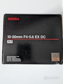 obiettivo sigma 10 20 f4-5.6 x dc