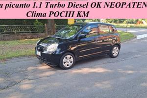 Kia Picanto 1.1 Turbo Diesel Ok Neopatentati CLIMA