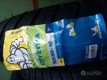 2 Pneumatici moto michelin 120 /80 r16