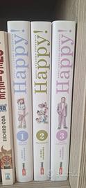 Manga Happy! 1-3 di Naoki Urasawa
