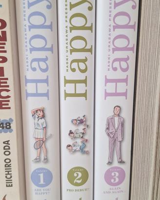 Manga Happy! 1-3 di Naoki Urasawa