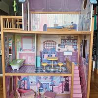 Casa delle bambole KidKraft in legno con accessori