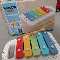 Gioco in legno xilofono wood'n play
