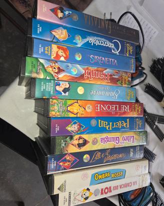 vhs originali Disney e film