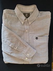 Camicia Timberland rigata stile Oxford