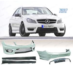 KIT CARROZZERIA MERCEDES C W204 11-15 LOOK AMG C63