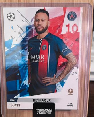 TOPPS Total Football - NEYMAR JR PSG /99