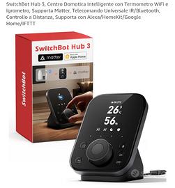 SwitchBot Hub 3 Centro Domotica Termometro WiFi