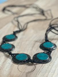 Cintura donna in cuoio