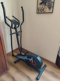 Ellittica Crosstrainer con Cardiofrequenzimetro