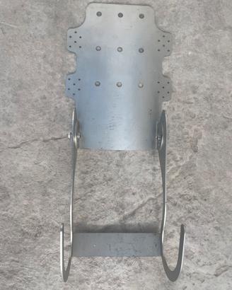 Piastra murale reggi scala in acciaio inossidabile