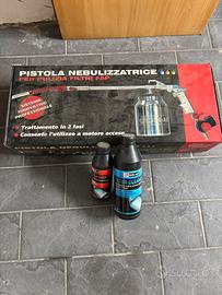 Pistola nebulizzatrice per pulizia filtri fap