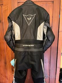 Dainese tuta in pelle 2 pezzi