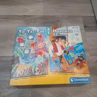 gioco da tavolo Clementoni tris e l'impiccato 