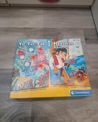 gioco da tavolo Clementoni tris e l'impiccato 