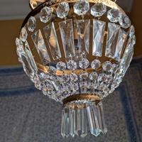 Lampadario in Cristallo anni '30
