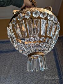 Lampadario in Cristallo anni '30